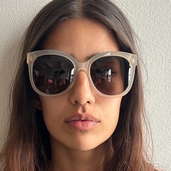 Vivienne Westwood Anglomania Big Frame Leopard Sunglasses w/ Orb
